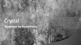  Presentation with sand - Presentation design featuring details of sand stone texture background and a gray colored foreground