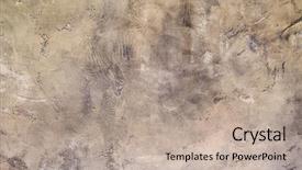  Presentation with sand - Colorful slide set enhanced with details of sand stone texture backdrop and a mint green colored foreground