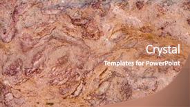  Presentation with sand - Amazing PPT theme having details of sand stone texture backdrop and a  colored foreground