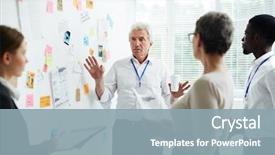  Presentation with air safety - Presentation theme having detectives of national transportation safety background and a light blue colored foreground