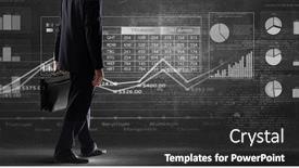  Presentation with goal - Slides enhanced with determined and goal oriented background and a dark gray colored foreground