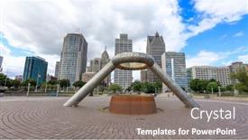  Presentation with detroit - Slide deck with detroit-mi-usa-august-30 background and a violet colored foreground