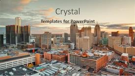  Presentation with detroit - Colorful PPT layouts enhanced with detroit-michigan-usa-downtown-skyline backdrop and a lemonade colored foreground