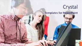  Presentation with programming - Amazing theme having developer-in-it-startup-company backdrop and a  colored foreground