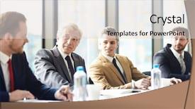  Presentation with table of content - PPT theme enhanced with development and sitting at table background and a  colored foreground