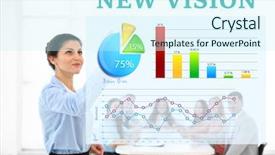  Presentation with business coaching - Amazing PPT layouts having development concept text new vision backdrop and a  colored foreground