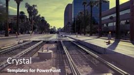  Presentation with metro rail - 