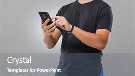  Presentation with map mobile device - Cool new presentation with device and use of mobile backdrop and a ocean colored foreground