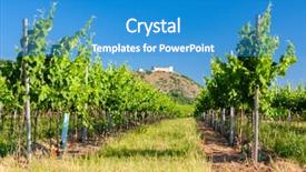  Presentation with czech republic - Cool new slide set with devicky palava moravia region czech backdrop and a teal colored foreground