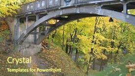  Presentation with angel and devil - Amazing presentation theme having devil's bridge in tartu estonia backdrop and a  colored foreground