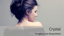  Presentation with back ground hvac - Cool new presentation theme with violet hibiscus flowers with green leaves isolated on white background backdrop and a pink colored foreground