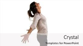  Presentation with breath - Amazing slide deck having devotional free - young woman takes a deep backdrop and a white colored foreground