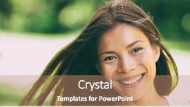  Presentation with beauty - PPT layouts enhanced with dewy - happy asian woman beauty portrait background and a coral colored foreground
