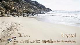  Presentation with polluted - Beautiful presentation theme featuring m dia - elevated view of i'm polluted backdrop and a lemonade colored foreground