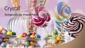  Presentation with diabetes - Cool new slides with diabetes children - colorful lollipops and different colored backdrop and a coral colored foreground