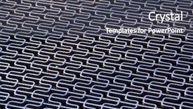  Presentation with aesthetic grid - Amazing theme having diagonal lines - abstract metal grid background backdrop and a  colored foreground