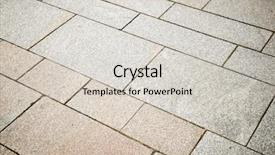  Presentation with tiles - Amazing slide set having diagonal lines - floor of a street backdrop and a light gray colored foreground