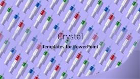  Presentation with pastel medical - Audience pleasing PPT theme consisting of diagonal-medical-pattern-from-plastic backdrop and a light blue colored foreground