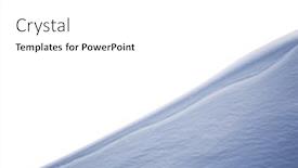  Presentation with white snow - Amazing slide set having diagonal snow slope foreground isolated on white background element for matte painting copy space backdrop and a white colored foreground