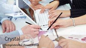  Presentation with agenda - Colorful PPT layouts enhanced with diagram agenda - chaotic place of work backdrop and a coral colored foreground