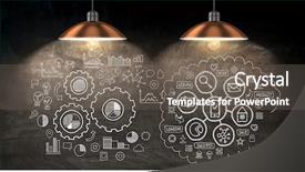  Presentation with city development strategy - Colorful PPT theme enhanced with diagram agenda - secret strategy development ideas backdrop and a  colored foreground