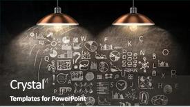  Presentation with city development strategy - Colorful PPT layouts enhanced with diagram agenda - secret strategy development ideas backdrop and a dark gray colored foreground