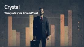  Presentation with column chromatography - Audience pleasing presentation theme consisting of diagram background business office career backdrop and a tawny brown colored foreground