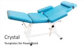  Presentation with dialysis - Cool new slides with dialysis medical - chairs in the office backdrop and a white colored foreground