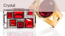  Presentation with diamond - Slides with diamond necklace - bracelets with ruby isolated background and a lemonade colored foreground