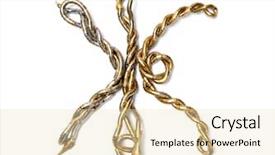  Presentation with diamond and gold - Beautiful PPT theme featuring diamond screw plate background - golden alphabet gold letter backdrop and a lemonade colored foreground