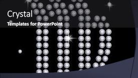  Presentation with diamond - Amazing slide deck having diamond-virgo backdrop and a black colored foreground