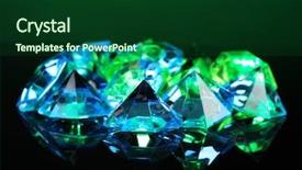  Presentation with diamond - Beautiful PPT layouts featuring diamonds on dark color background backdrop and a  colored foreground