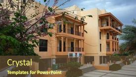  Presentation with apartment buildings - Audience pleasing presentation consisting of dibba-al-fujairah-fujairah-uae backdrop and a  colored foreground