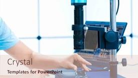  Presentation with integrity - PPT theme with die-attach-analysis-assessing and a lemonade colored foreground