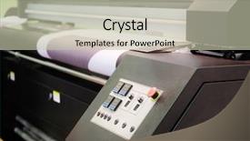  Presentation with textile industry - Colorful PPT layouts enhanced with die design manufacture - production line in a textile backdrop and a mint green colored foreground