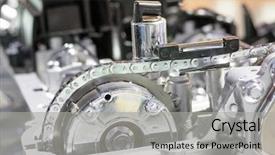  Presentation with engine - Colorful slide set enhanced with  backdrop and a  colored foreground