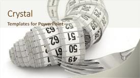  Presentation with diet - Audience pleasing PPT theme consisting of low fat - diet concept backdrop and a soft green colored foreground