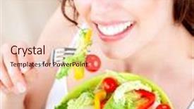  Presentation with vegan food - Presentation theme having cute vegetables - diet dieting concept healthy food background and a lemonade colored foreground