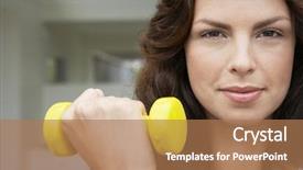  Presentation with closeup of sugarcane plants - Amazing presentation having diet exercise - closeup of beautiful young woman backdrop and a  colored foreground