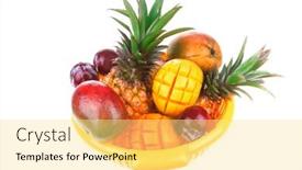  Presentation with orange green white - 