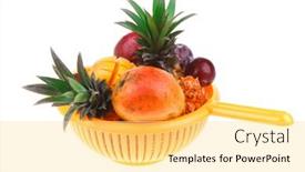  Presentation with fruits mango - 