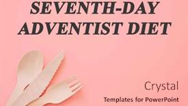  Presentation with diet - PPT layouts consisting of diet-text-on-flat-lay background and a lemonade colored foreground