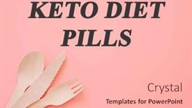  Presentation with diet - Theme enhanced with diet-text-on-flat-lay background and a lemonade colored foreground