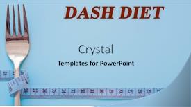  Presentation with diet - PPT layouts having diet-text-on-flat-lay background and a light blue colored foreground