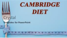  Presentation with flat lay of female sport - Theme featuring diet-text-on-flat-lay background and a light blue colored foreground