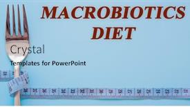  Presentation with diet - Theme enhanced with diet-text-on-flat-lay background and a light blue colored foreground