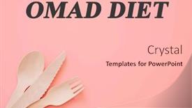  Presentation with diet - Slide deck consisting of diet-text-on-flat-lay background and a lemonade colored foreground