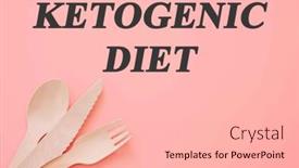 Presentation with ketogenic diet - Presentation with diet-text-on-flat-lay background and a lemonade colored foreground