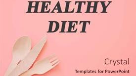  Presentation with diet - Theme with diet-text-on-flat-lay background and a lemonade colored foreground