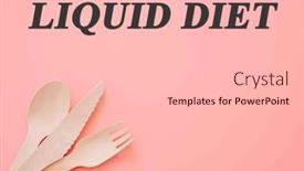  Presentation with diet - PPT layouts having diet-text-on-flat-lay background and a lemonade colored foreground